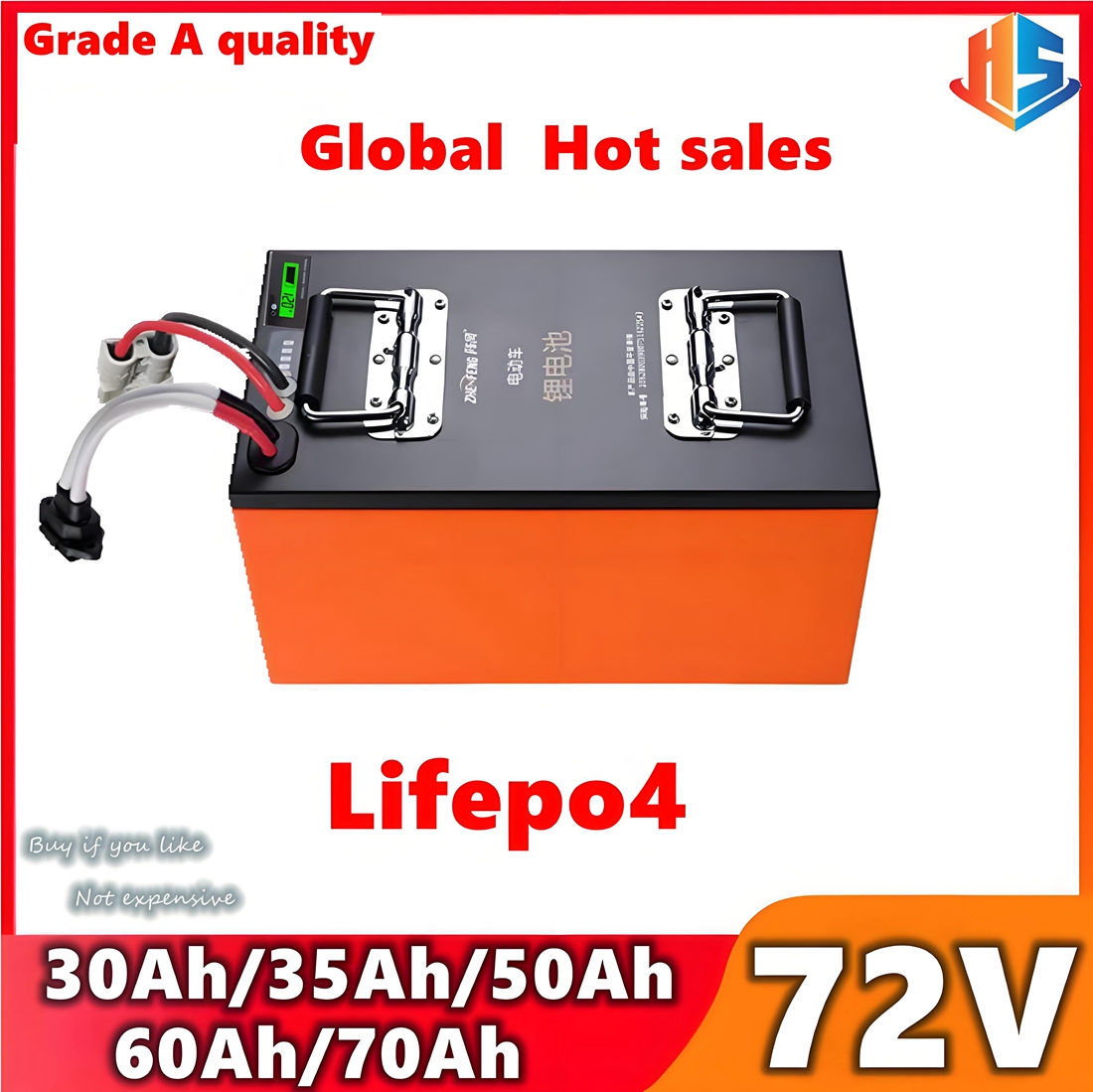 72V 60Ah Lifepo4 Battery Pack - Batteria Lifepo4 72V 50Ah 60AH 35AH