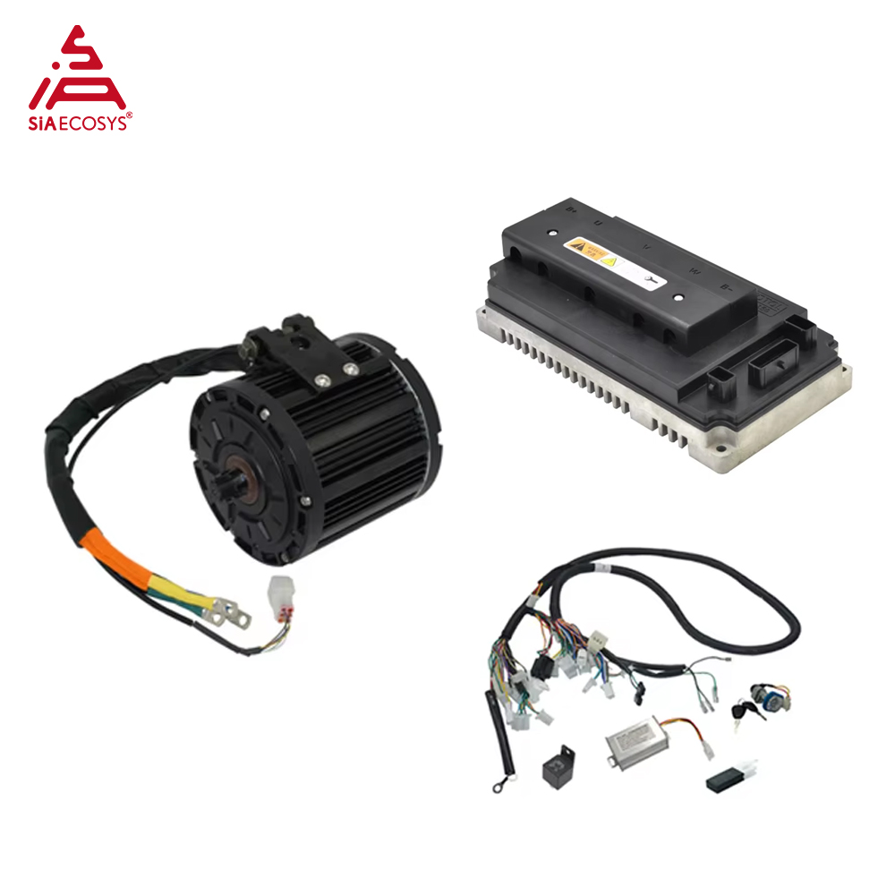 Mid Drive Motor Kit 72V 3000W - Kit di trasmissione motore centrale QSMOTOR