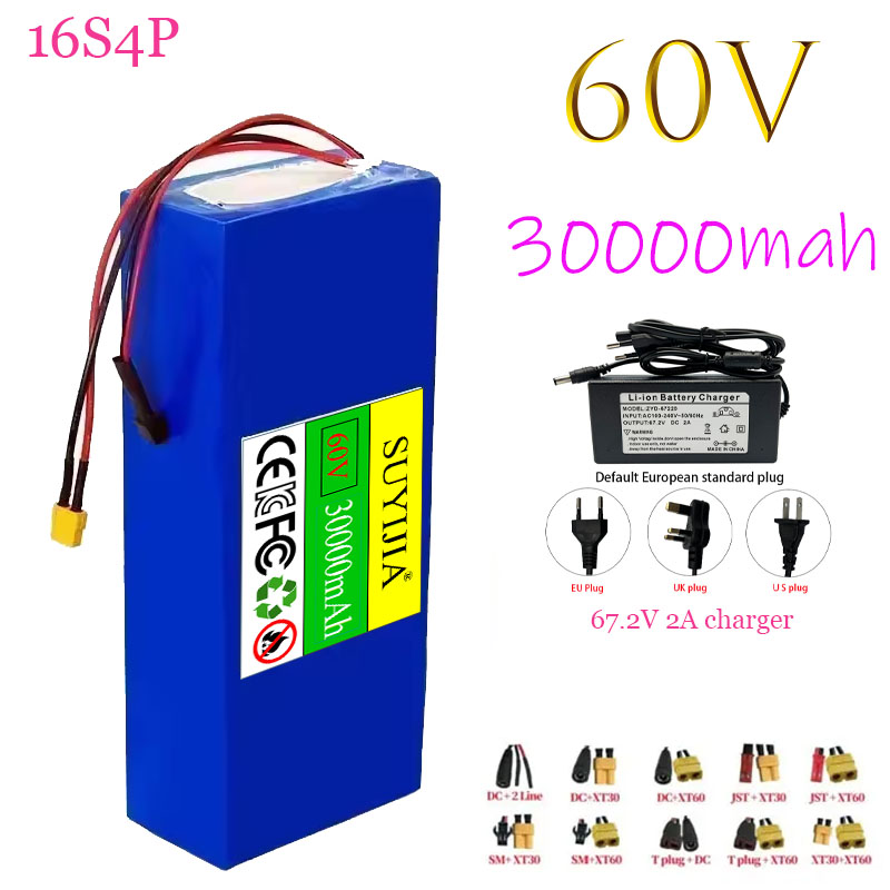 60V 30Ah Electric Scooter Battery - Batteria agli Ioni di Litio 60V