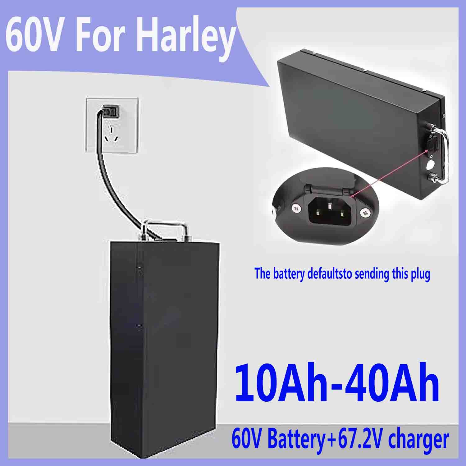 60V 30Ah Electric Scooter Battery - Batteria al litio 60V 20AH-40AH per