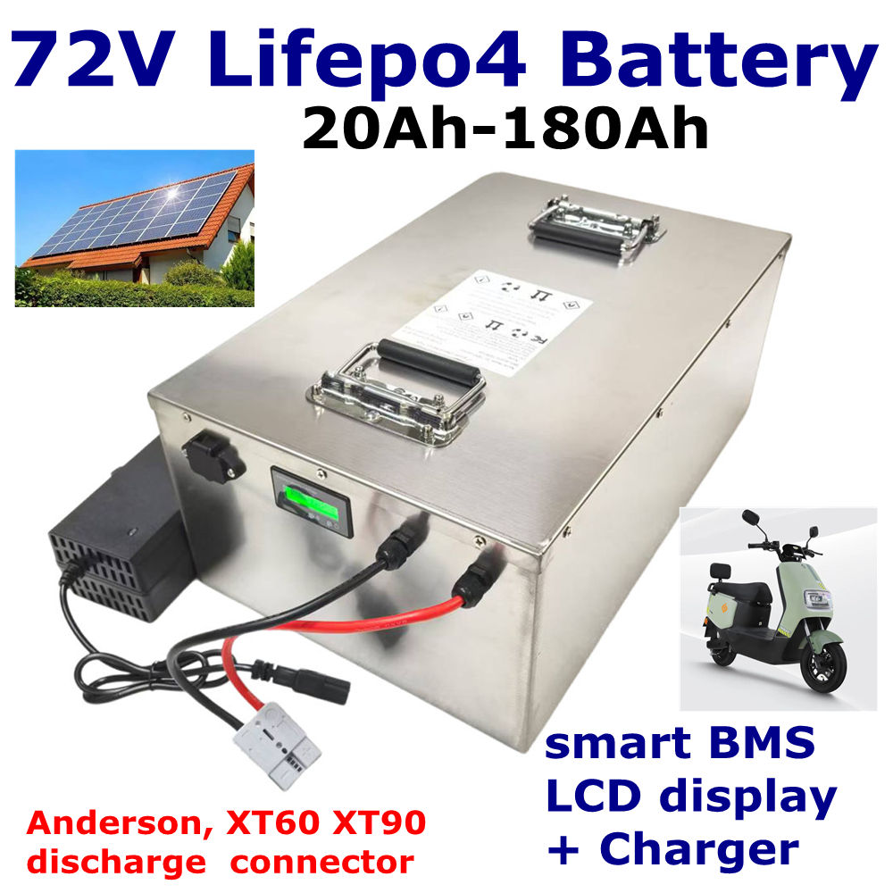 JN- 24S BMS 72V 20Ah 40Ah 60Ah - 72V 60Ah Lifepo4 Battery Pack recensione e prezzo