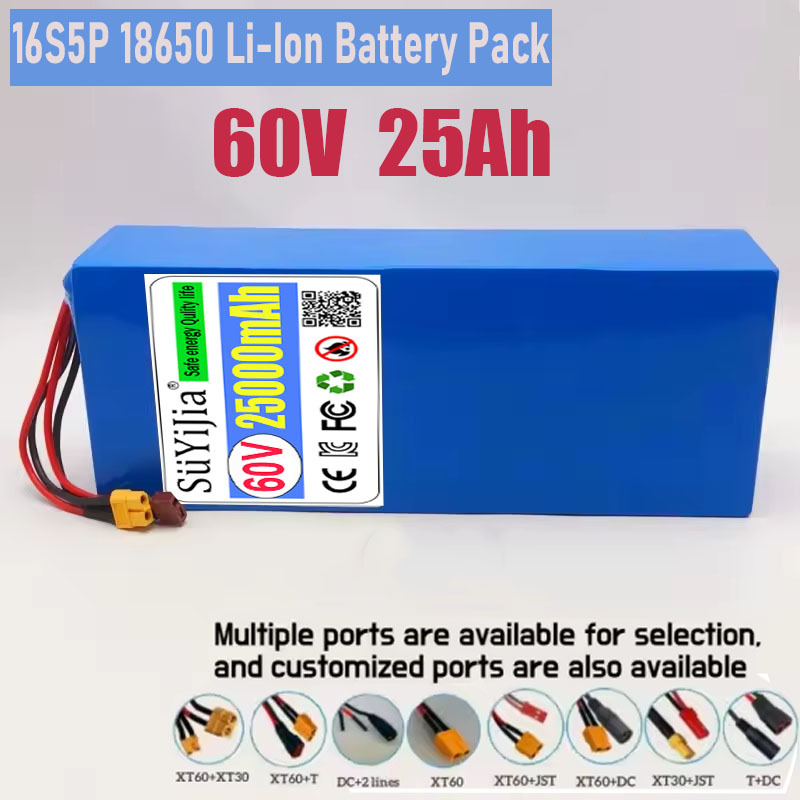 Batteria al litio 16S5P 60V 25 - 60V 30Ah Electric Scooter Battery recensione e prezzo