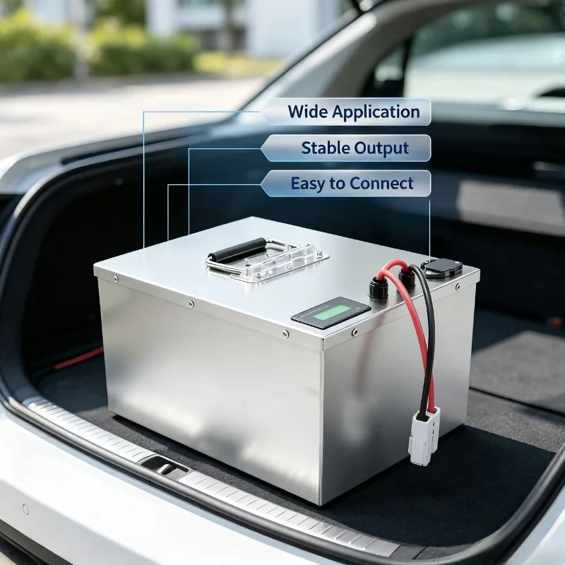 Batteria LiFePO4 da 72V 60Ah,  - 72V 60Ah Lifepo4 Battery Pack recensione e prezzo