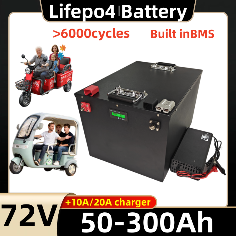 Pacco batteria al litio Lifepo - 72V 60Ah Lifepo4 Battery Pack recensione e prezzo
